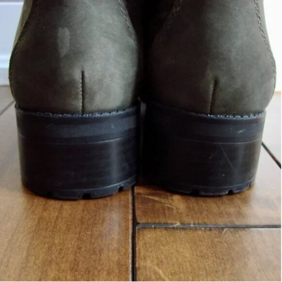 Aldo Rhaymma Boots Olive Green Hiking Combat Lug Sole Ankle NEW IN BOX Size 7 - Picture 8 of 14